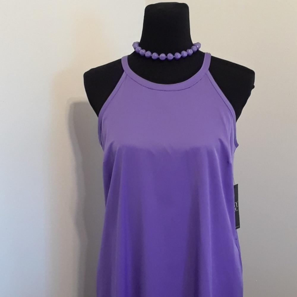 Sleeveles HI-LOW Dress 💜 - Picture 3 of 8